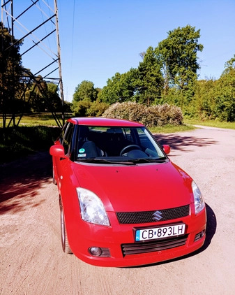 Suzuki Swift cena 13900 przebieg: 199982, rok produkcji 2007 z Bydgoszcz małe 154
